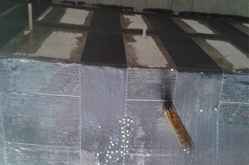 浠水楼板使用碳纤维加固